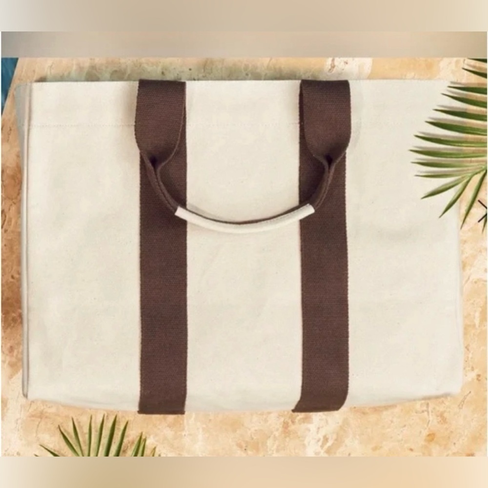 Le Bar Marche | La Plage Beach Tote- NWT - Picture 3 of 8